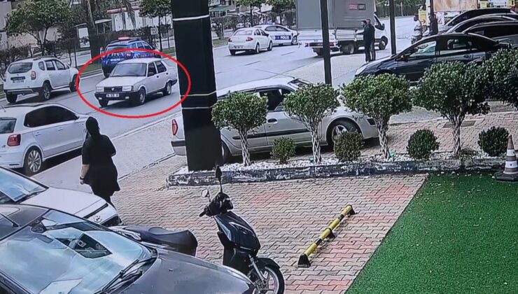 Peşine takılan polislerden kurtulmak için ters yönden kaçınca kaza kaçınılmaz oldu