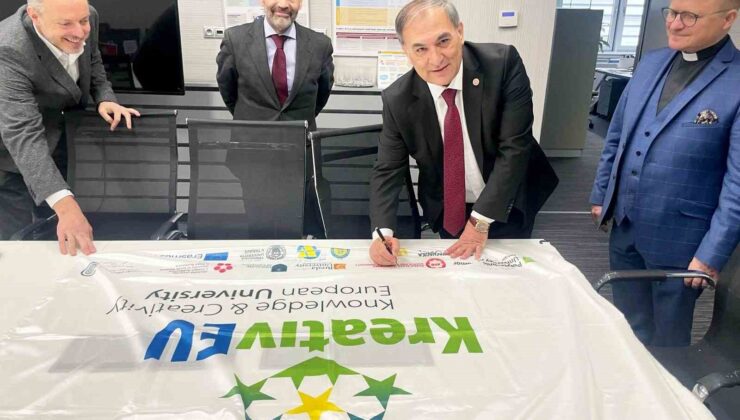 Rektör Sözen, KreativEU Rektörler Toplantısı’na katıldı