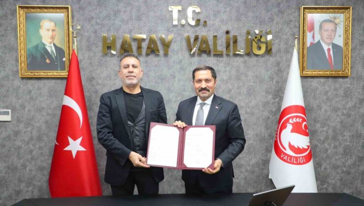 Sanatçı Haluk Levent, “Gençlik Merkezi Yapım Protokolü”  imzaladı