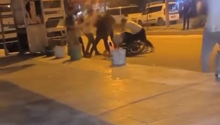 Sokak ortasında öldüresiye darp ettiler