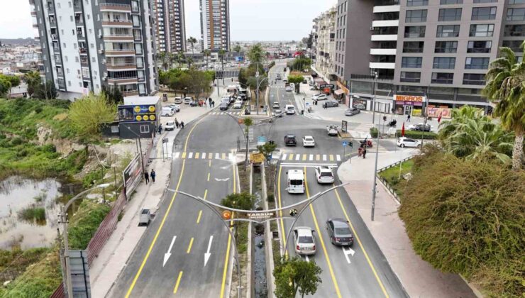 Tarsus’un batı girişi yenilendi