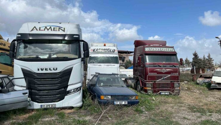 Tırların şasi ve motor numarasını değiştirerek vurgun yapan şahıslar yakayı ele verdi