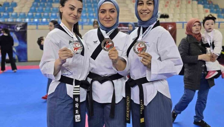Türkiye Tekvando Poomsae Şampiyonası’nda Ispartalı sporculardan gümüş madalya