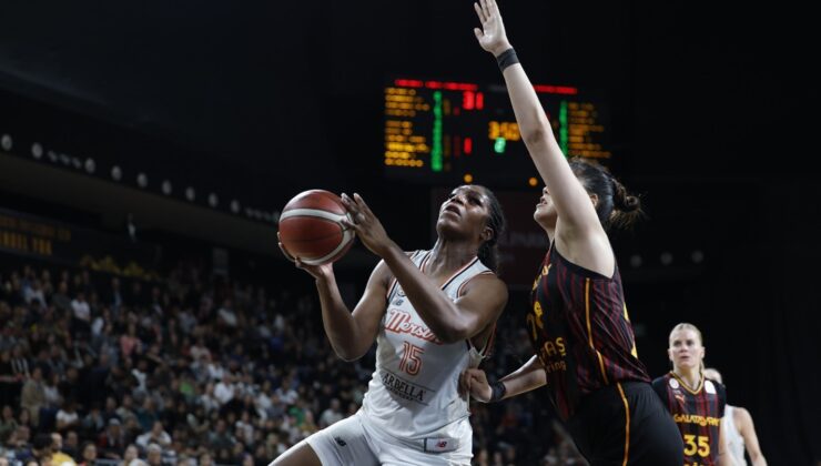 Kadınlar Basketbol Süper Ligi: ÇBK Mersin: 83 – Galatasaray: 78