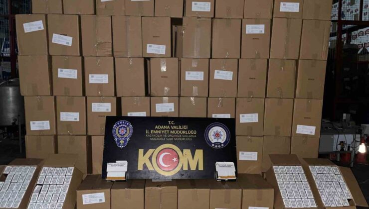 Adana’da 10 milyonluk kaçakçılık operasyonu: 7 gözaltı