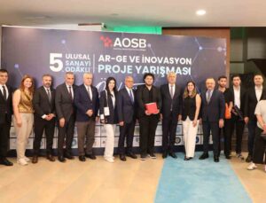 AOSB 5. Ulusal Ar-Ge ve İnovasyon Yarışmasının ödülleri sahiplerini buldu