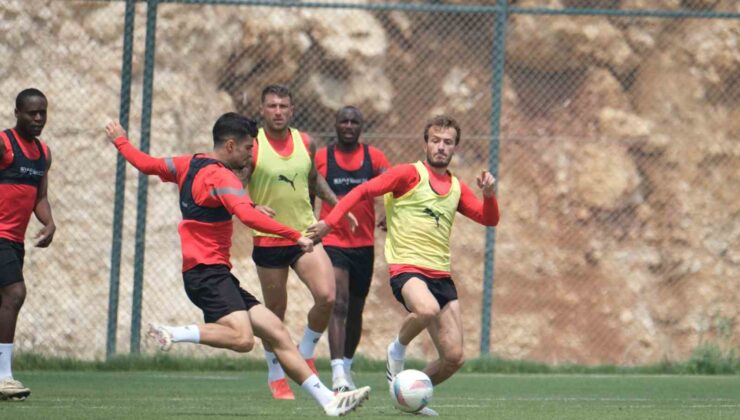 Atakaş Hatayspor, Göztepe maçı hazırlıklarını sürdürdü