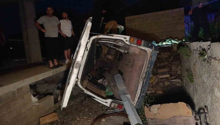 ‘Balık avlayacağım’ deyip patronundan aldığı araçla evin avlusuna uçtu