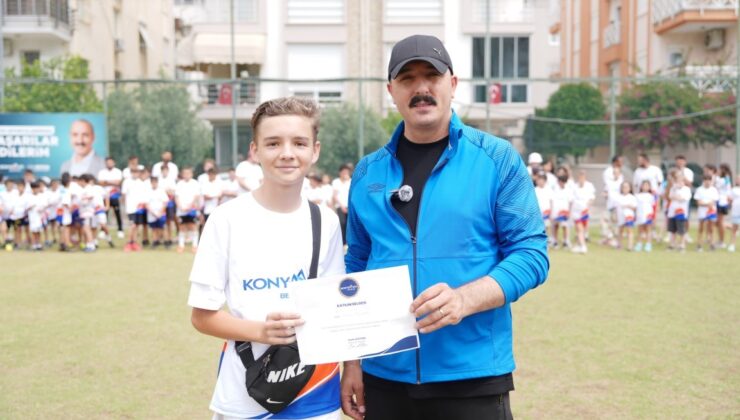 Başkan Cem Kotan’dan, çocuklara sertifika