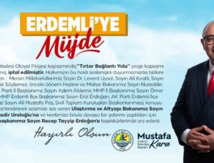 Başkan Kara:”Tırtar Bağlantı Yolu proje kapsamı dışına alınmış, iptal edilmiştir”