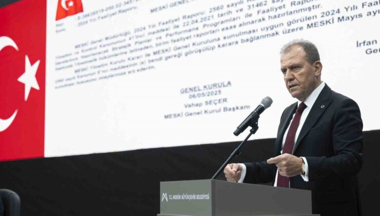 Başkan Seçer: “MESKİ’nin su tarifesinde yeni bir fiyat rejimine gitmeyeceğiz”