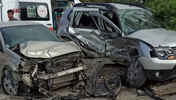 Belen’de trafik kazası: 2 yaralı
