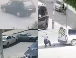 Bir haftada aynı caddede 3 kaza