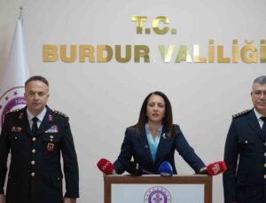 Burdur’da Nisan ayında 215 şahıs hakkında işlem yapıldı
