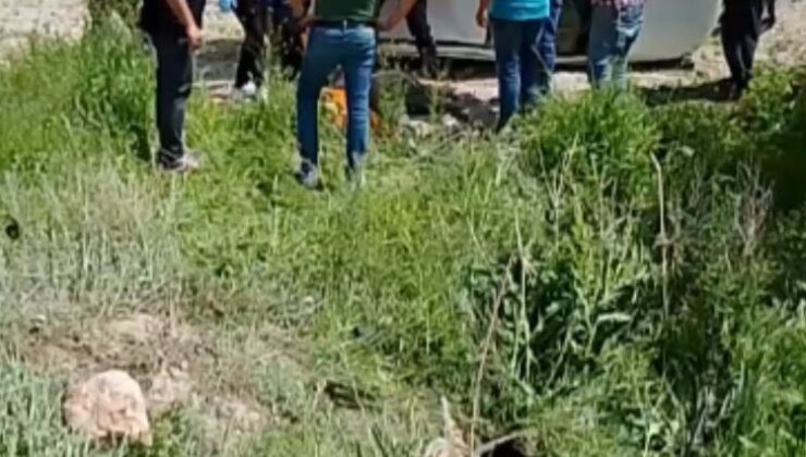 Burdur’da şarampole devrilen otomobilin sürücüsü ağır yaralandı