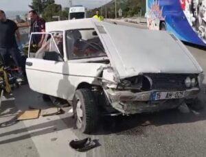 Burdurlu gazeteci ve ailesi trafik kazasında yaralandı