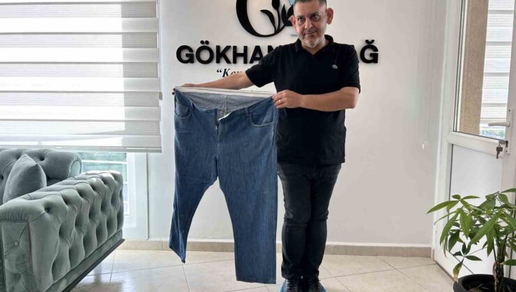 Diyet ve sporla 9 ayda 77 kilo verdi
