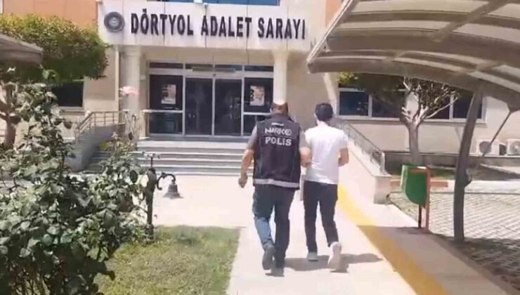 Dörtyol’da uyuşturucu operasyonu; 3 gözaltı 1 tutuklama