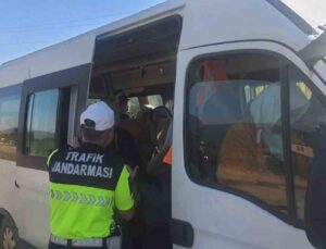 Eğirdir’de tarım işçilerine güvenli ulaşım denetimi: 2 araca ceza kesildi