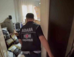 Evi kaçak sigara üretim merkezine çeviren şüpheli tutuklandı