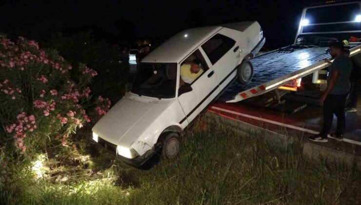 Facianın eşiğinden dönülen kazayı burunları bile kanamadan atlattılar