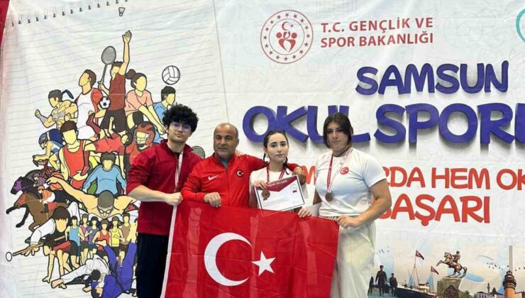 Gazi Anadolu Lisesi öğrencileri Türkiye şampiyonasında kürsüye çıktı