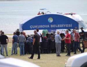 Gölde kaybolan genci arama çalışmaları sürüyor