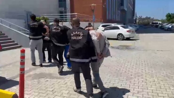 Hatay’da asayiş operasyonu;10 tutuklama