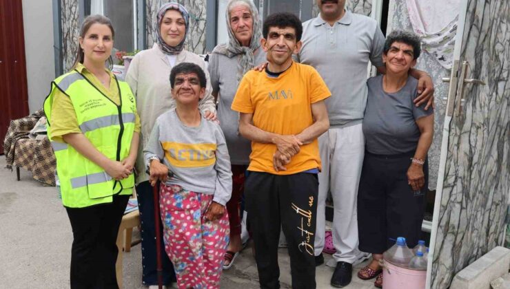 HBB, ömrünü 3 engelli evladına adayan Süheyla teyzeyi unutmadı