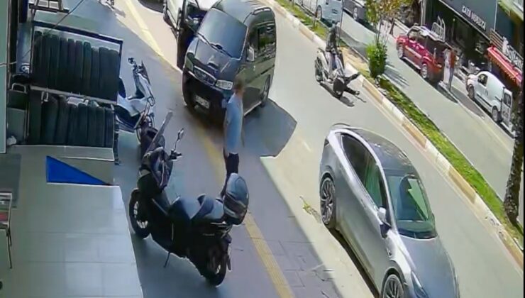 Huzurevi sakinine motosiklet çarptı