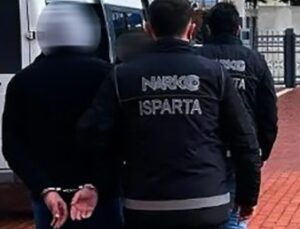 Isparta’da uyuşturucu operasyonu: 2 gözaltı