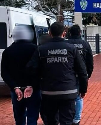 Isparta’da uyuşturucu operasyonu: 2 gözaltı