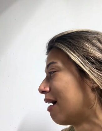 Kadın üretici dolu felaketini gözyaşlarıyla anlattı