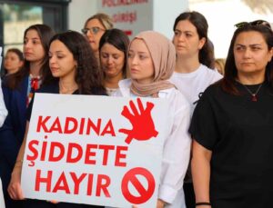 Kahramanmaraş’ta kadına ve sağlıkta şiddete tepki