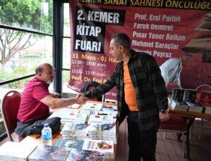 Kemer Kitap Fuarı başladı