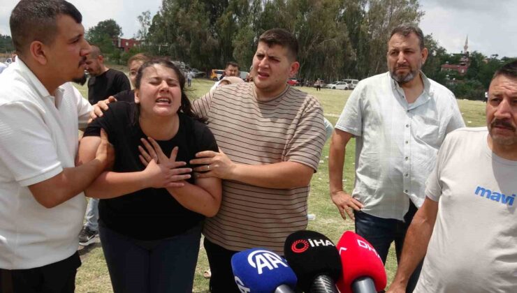 Kocası suda kaybolan kadın yürekleri dağladı