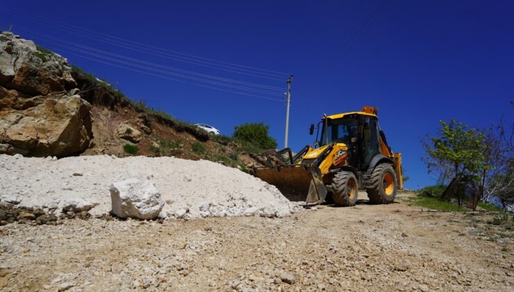 Konyaaltı’nda yayla yolları onarılıyor
