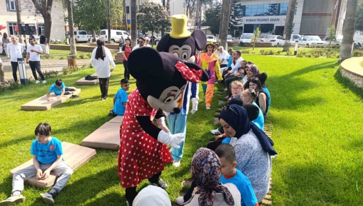 Kozan’da özel çocuklar neşeli anlar yaşadı
