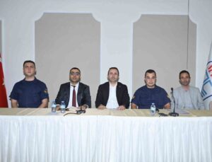 Manavgat’ta deniz ve ırmak turizmi için güvenlik toplantısı düzenlendi