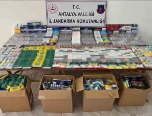 Manavgat’ta iki işletmeye kaçak elektronik sigara operasyonu