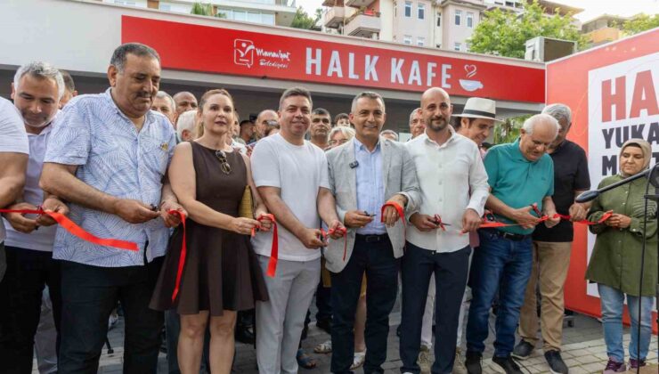 Manavgat’ta ilk halk kafe açıldı