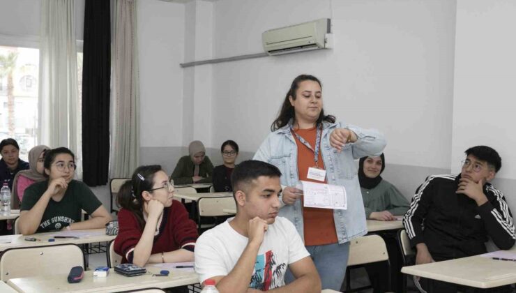 Mersin’de YKS provası