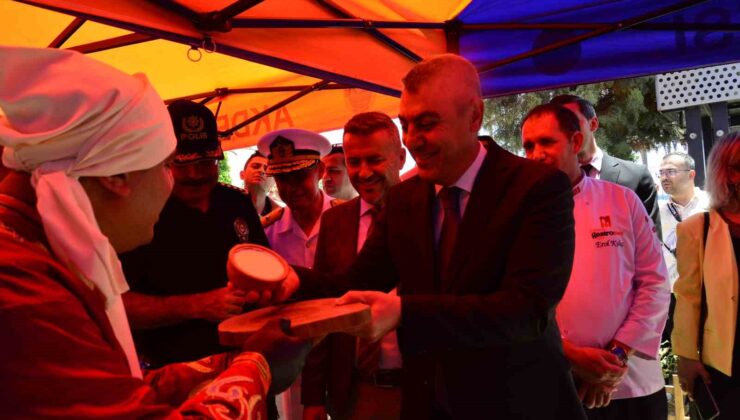 Mersin’in lezzetleri Türk Mutfağı Haftası’nda tanıtıldı