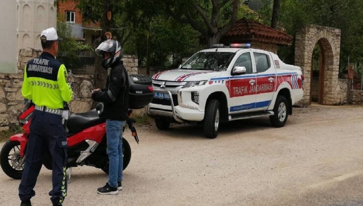 Motosiklet denetiminde 153 sürücüye ceza uygulandı