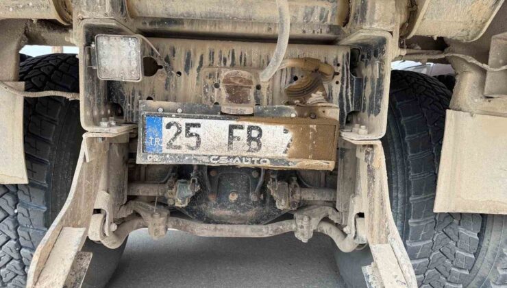 Plakasını kaskla, kilitle ve çamurla kapatan sürücülerin sözleri şaşırttı
