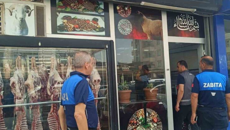 Reyhanlı’da kasaplara kurban bayramı denetimi