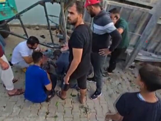Saman yüklü römorkun altında kalan 1 kişi öldü