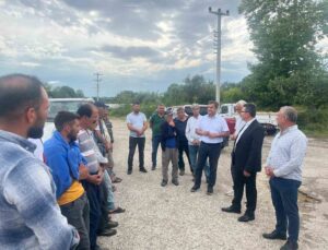 Serik’te dolu tarım arazilerine zarar verdi, hasar tespit çalışması başlatıldı
