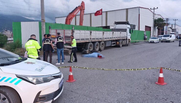 Tırla çarpışan motosikletin 16 yaşındaki sürücüsü hayatını kaybetti