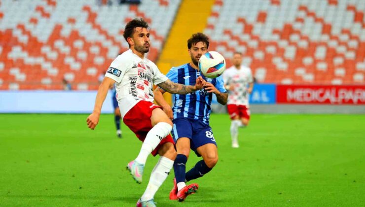 Trendyol Süper Lig: Adana Demirspor: 2 – Gaziantep FK: 1 (İlk yarı)